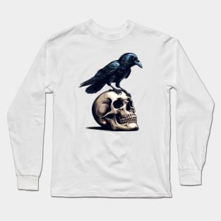 the crow Long Sleeve T-Shirt